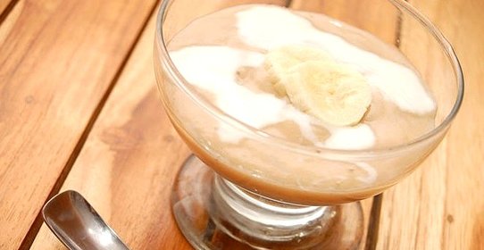 Банановый мусс