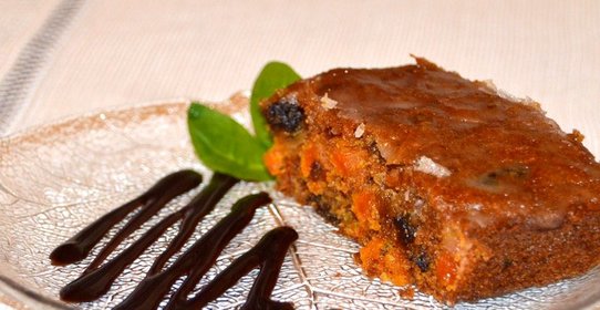 Пряный морковный пирог