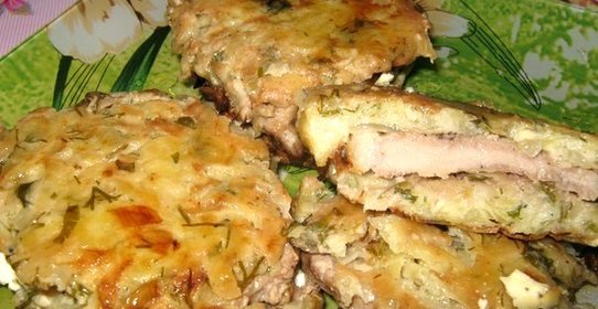 Свинина в картофельной шубе