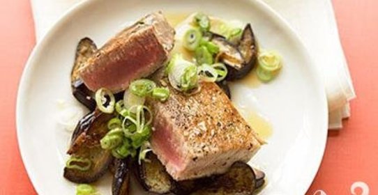 Стейк тунца по-азиатски