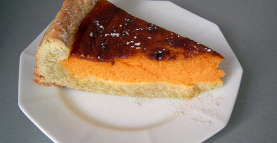 Тыква в песочном тесте