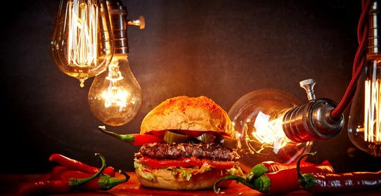 Рэд Дэвид бургер от Виктора Апасьева