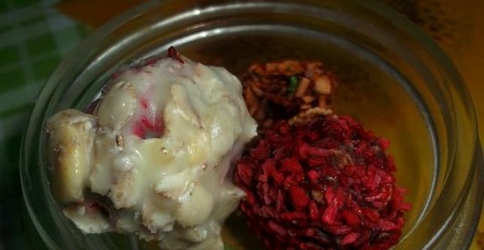 Конфеты из мюсли и шоколада