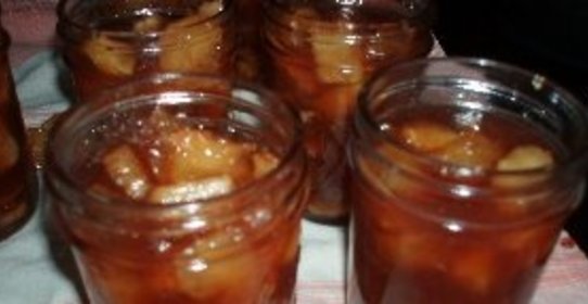 Варенье из яблок дольками на зиму