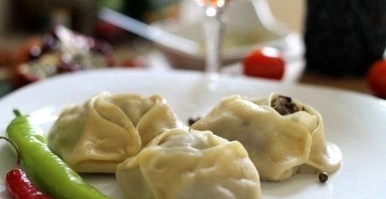 Манты с говядиной