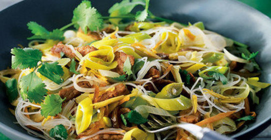 Свинина с пореем по-китайски