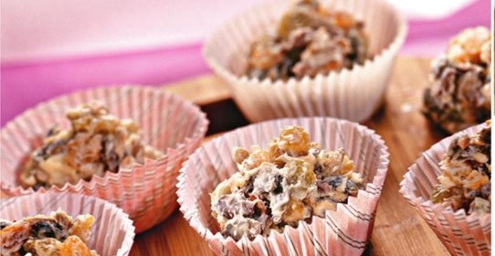 Печенье из белого шоколада