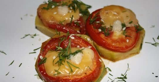 Кабачки в фольге в духовке