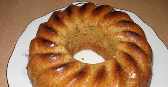 Кекс с халвой