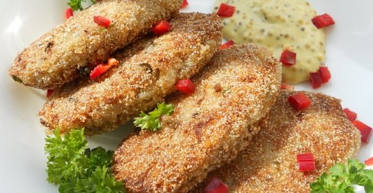 Котлеты из рыбной консервы