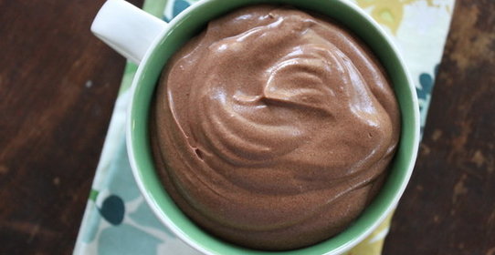 Шоколадный пудинг с тофу