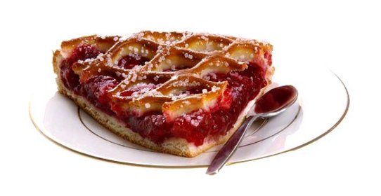 Вишневый пирог с корицей