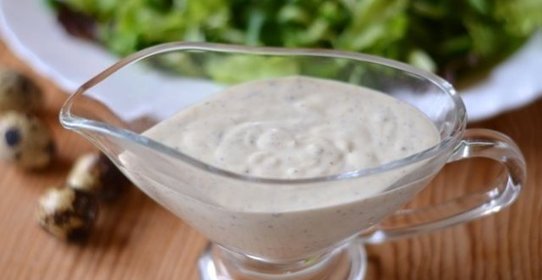 Соус из йогурта для салата