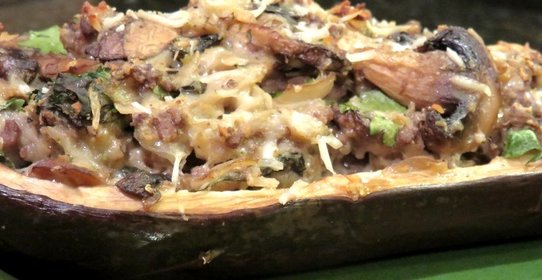 Говядина с баклажанами в духовке