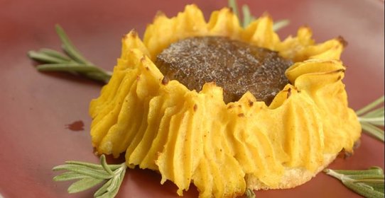 Картофельно-мясные Подсолнухи