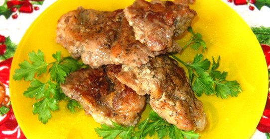 Острые свиные отбивные