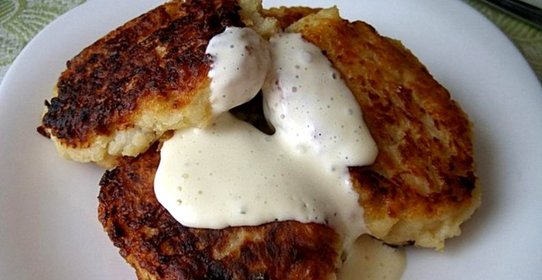 Постные котлеты из кабачков