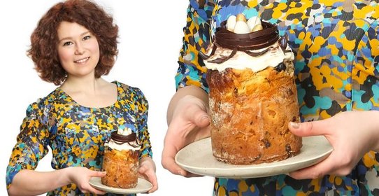 Кулич с цукатами от Марии Троицкой