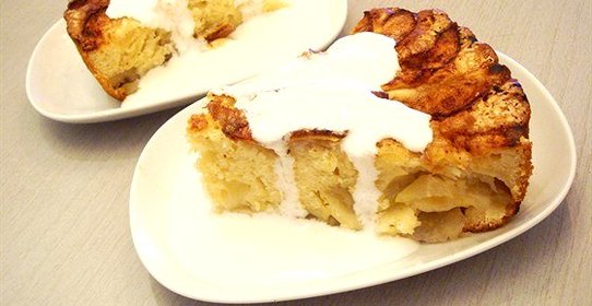 Нежная шарлотка