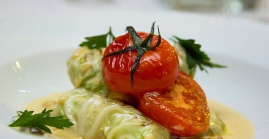 Сырно-луковый пирог