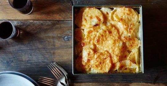 Картофельный гратен