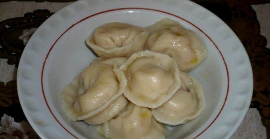 Пельмени с нутом