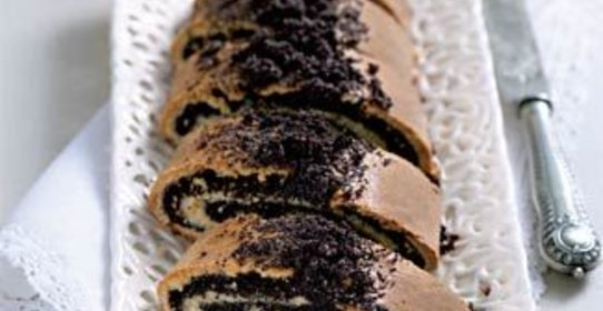 Медовый рулет с маком и душистым перцем