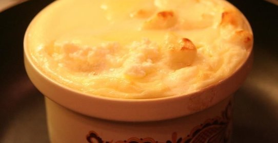 Вареники с творогом ленивые, запеченые в сметане
