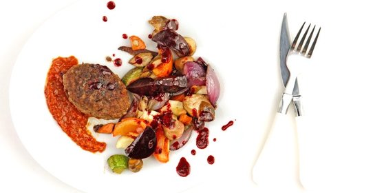 Котлеты из мраморной говядины