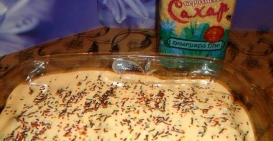 пирог ЛЕНИВАЯ ВИШНЯ