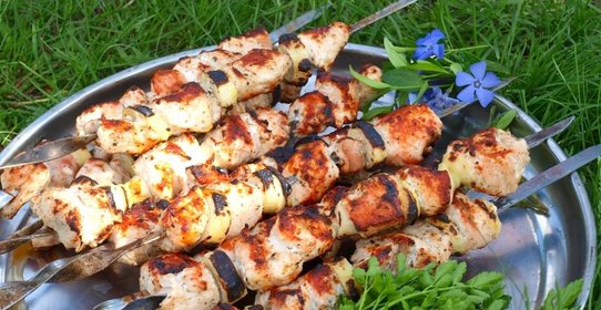 Шашлык из индейки