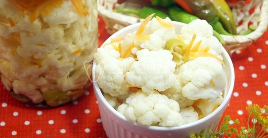 Маринованная цветная капуста «Хрустяшка»
