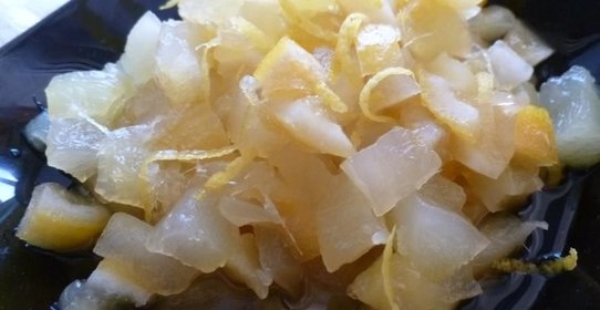 Варенье из кабачка с лимоном и имбирем