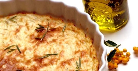 Картофельный пирог к мясу