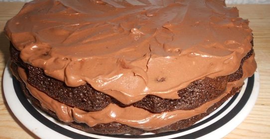 Шоколадный торт по-американски