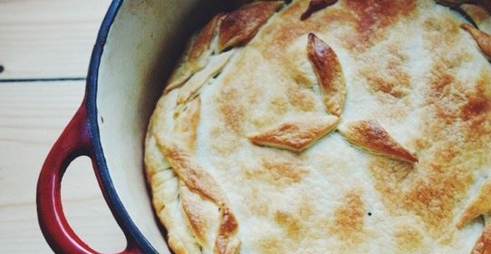 Пирог с капустой без дрожжей