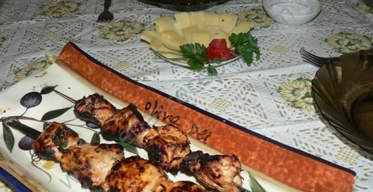 Вкусный шашлык из курицы