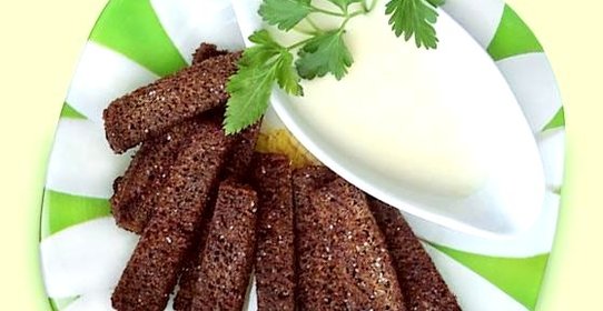 Гренки бородинские