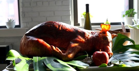 Жареный поросенок