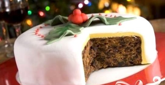 Английский рождественский пирог с коньяком