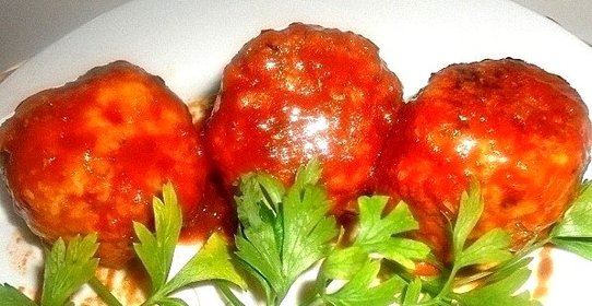 Тефтели из красной рыбы