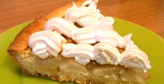 Пирог с грушами