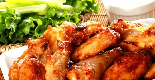 Шашлык из куриных крылышек