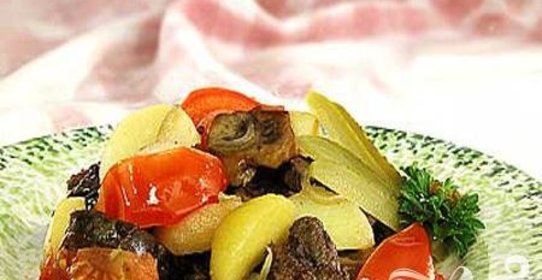 Печень, жаренная с почками