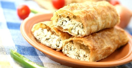 Вертута с творогом