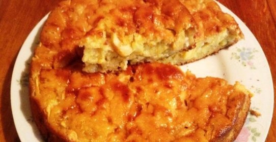 Пирог на ряженке