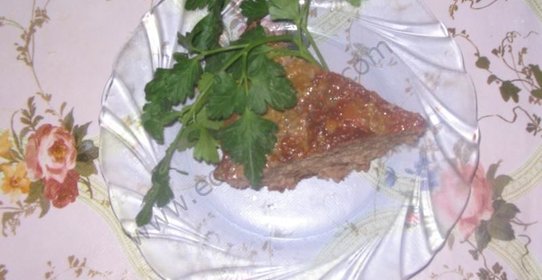 Мясное суфле из мяса