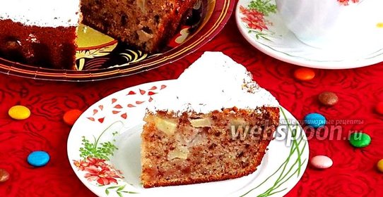 Пирог яблочный по-клименковски