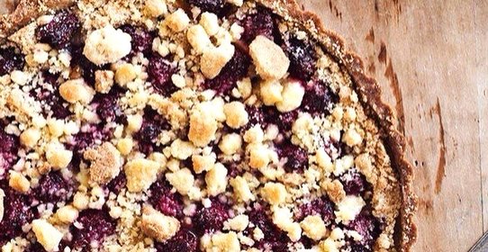 Ягодный крамбл