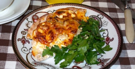 Мясо по-французски из куриного филе